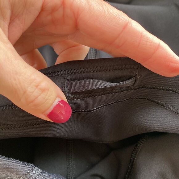 Lululemon‎ Train Times Leggings Crop (17") Black Size 4 - Picture 10 of 16